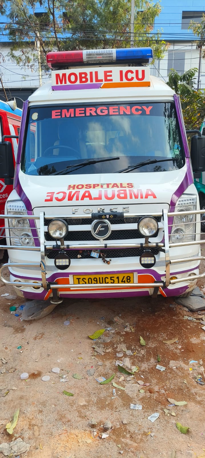 ICU Ambulance Inside